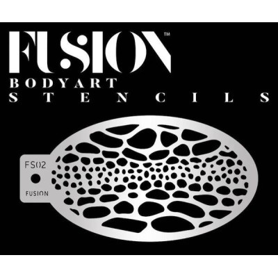 Fusion Stencils, Spot Animal Print (FS02)